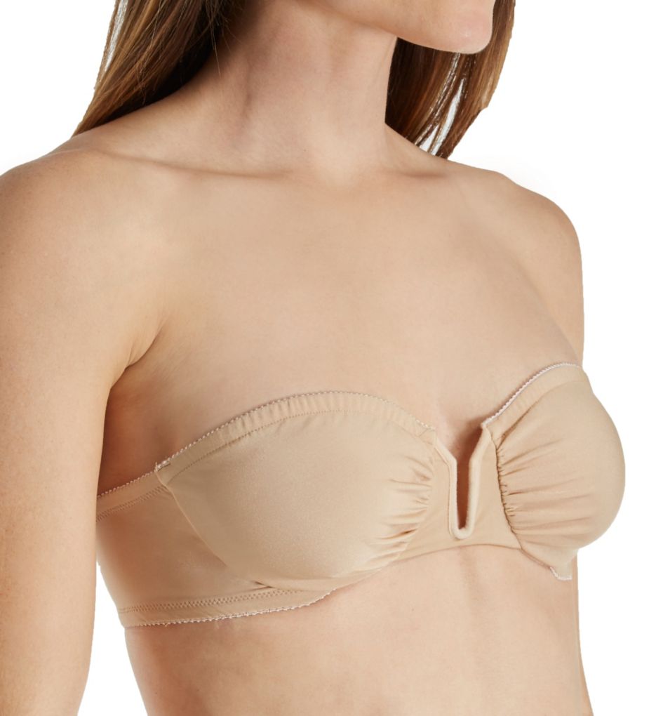 Only Hearts Women's Second Skins Strapless Bra in Beige | Size Large | HerRoom.com