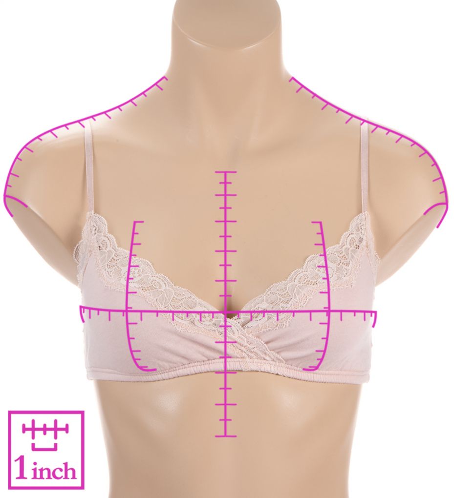 Only Hearts Organic Cotton Wrap Bralette 1718 - Image 3