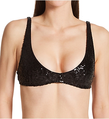 Only Hearts Shine On Sequined Wireless Bra