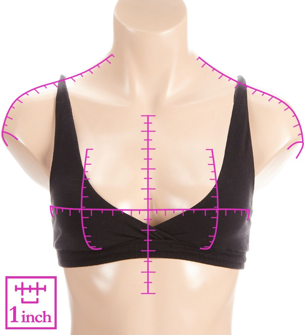 Only Hearts Organic Cotton High Point Bralette 1874 - Image 3