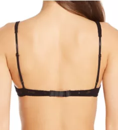 Stretch Lace Hi Point Bralette Black S