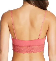 So Fine Lace Ruched Bralette Guava M