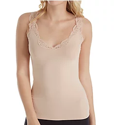 Delicious Scoop-Neck Tank with Lace