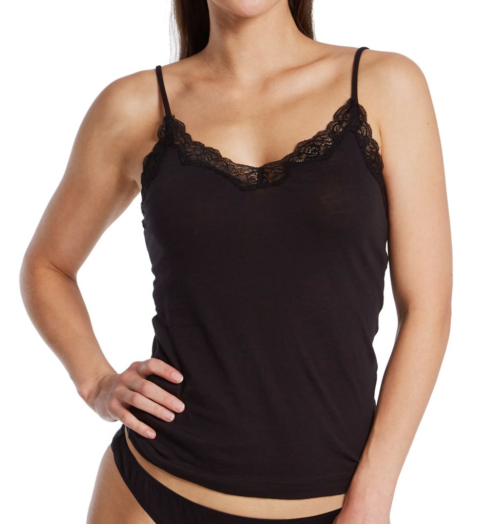 Only Hearts Women's Delicious Deep V-Neck Tank with Lace - 41840L