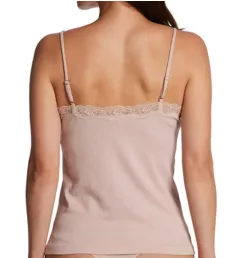 Organic Cotton Camisole with Lace Bone S