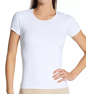 Delicious Short Sleeve Crew White S