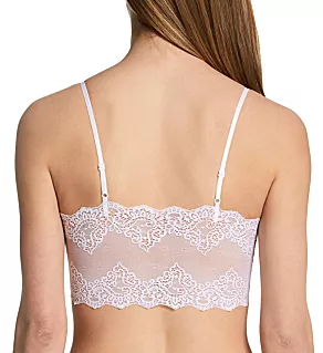 So Fine Lace Crop Cami Bralette White S