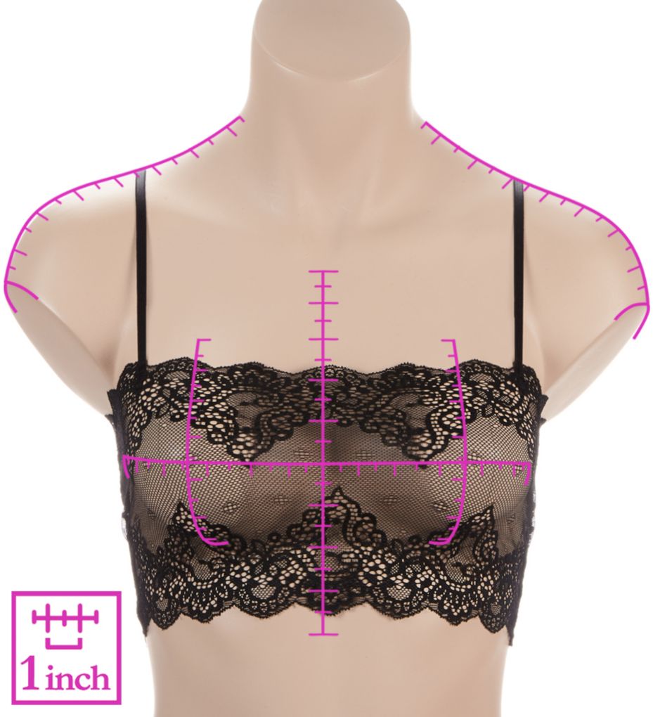 Lace and Point Crop Top – Bermère