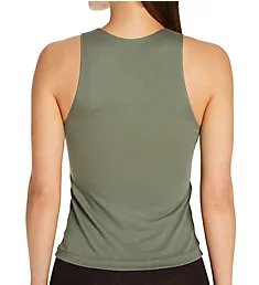 Organic Cotton Butterfly Tank Olive S