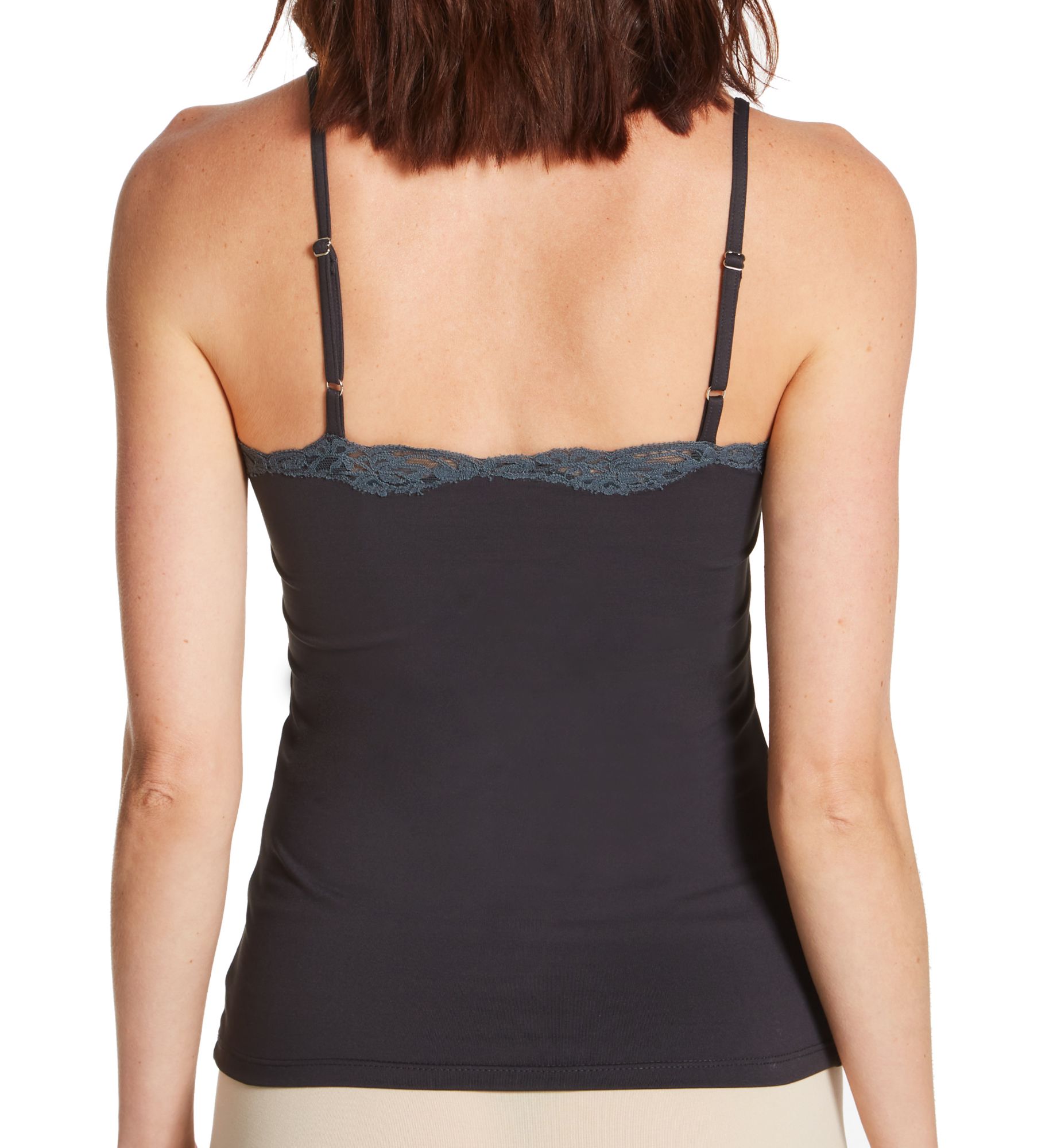 Only Hearts Delicious Camisole with Adjustable Lace Straps Carbon S  - Image 2