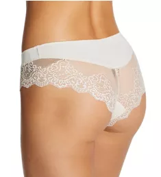 So Fine Lace Trim Hipster Panty Bone S