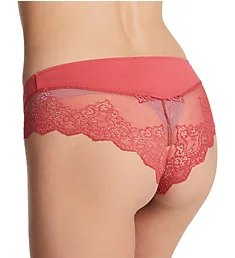 So Fine Lace Trim Hipster Panty Guava S