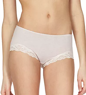 Organic Cotton Hipster Panty Bone S