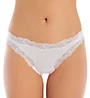 Only Hearts Organic Cotton Lace Trim Thong 50841 - Image 1