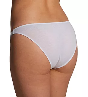 Organic Cotton Bikini Panty White S