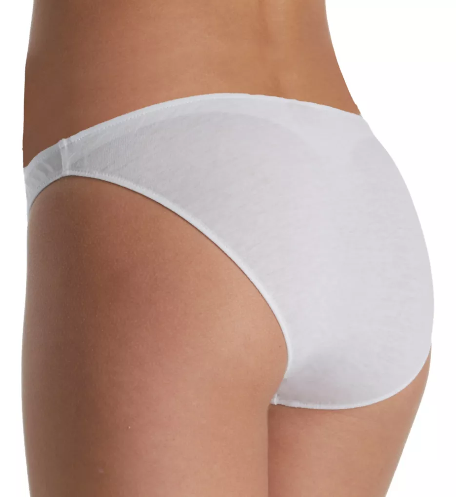 Organic Cotton Bikini Panty White S