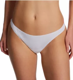 Organic Cotton Basic Thong White P/S