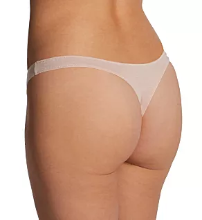 Organic Cotton Basic Thong Bone P/S