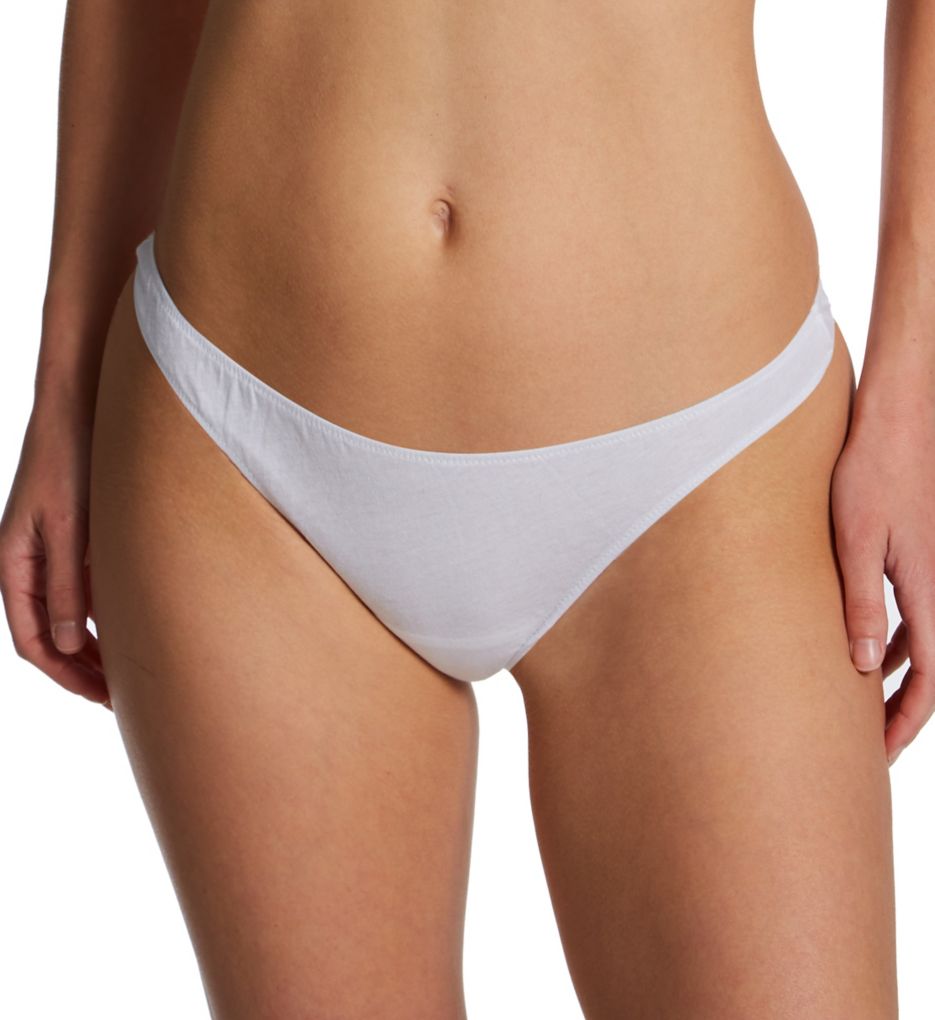 Organic Cotton High Cut Thong