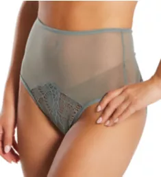 Whisper Hi Waist Brief Panty Sage S