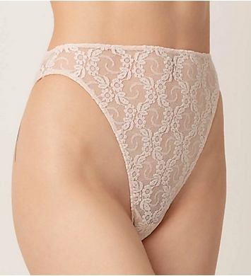 Only Hearts Stretch Lace High Cut Brief Panty