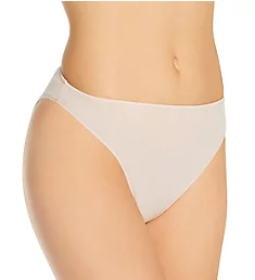 Organic Hi-Cut Bikini Brief Panty Bone S