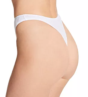 Organic Cotton High Cut Thong