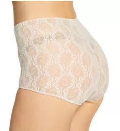 Stretch Lace Boyshort Panty Tinted S