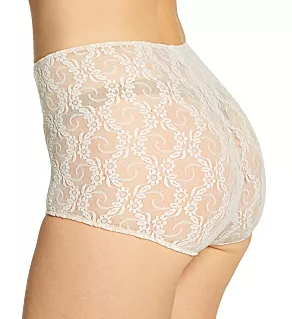 Stretch Lace Boyshort Panty Tinted L