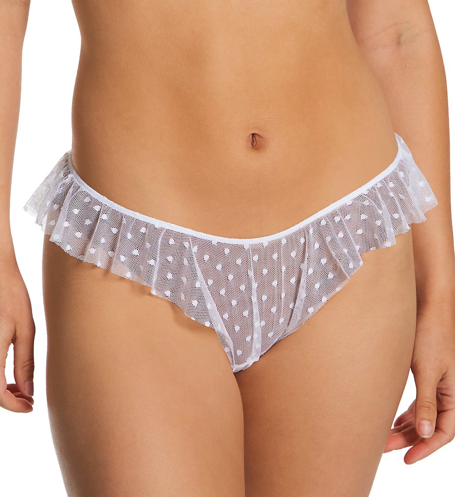 Only Hearts - Only Hearts 51862 Coucou Lola Butterfly Brief Panty (White XL)