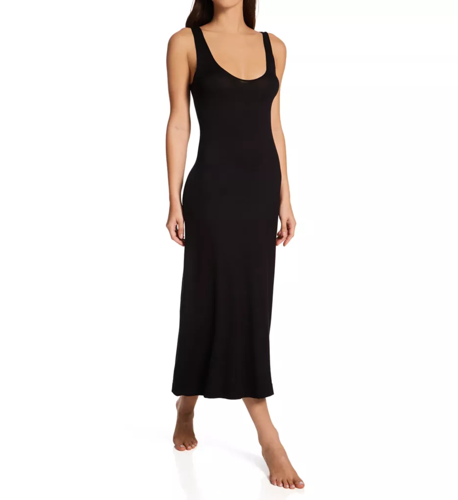 Underpinnings V-Neck Gown Black M