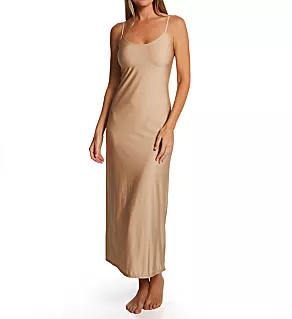 Second Skins Spaghetti Strap Gown Slip Nude P/S