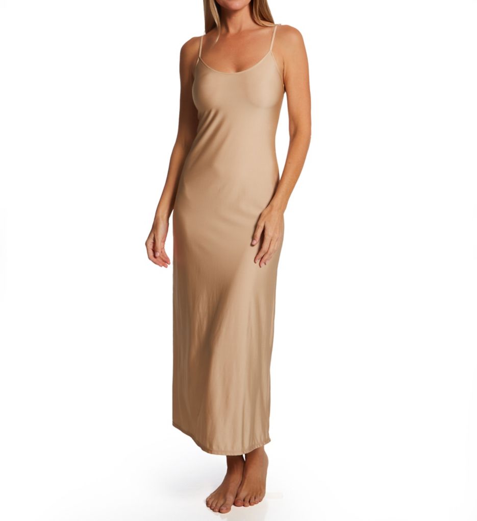 Gown Length Slip with Spaghetti Straps-gs