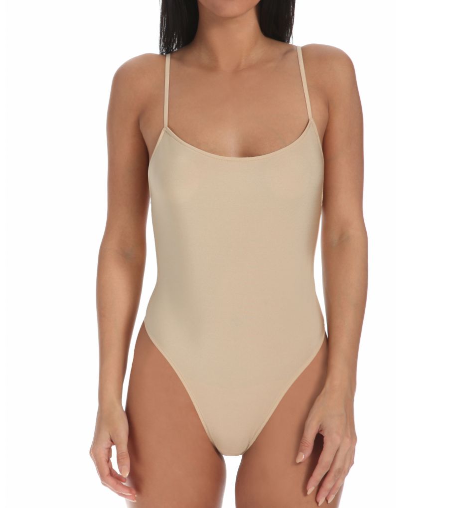 Second Skin Thong Bodysuit-fs