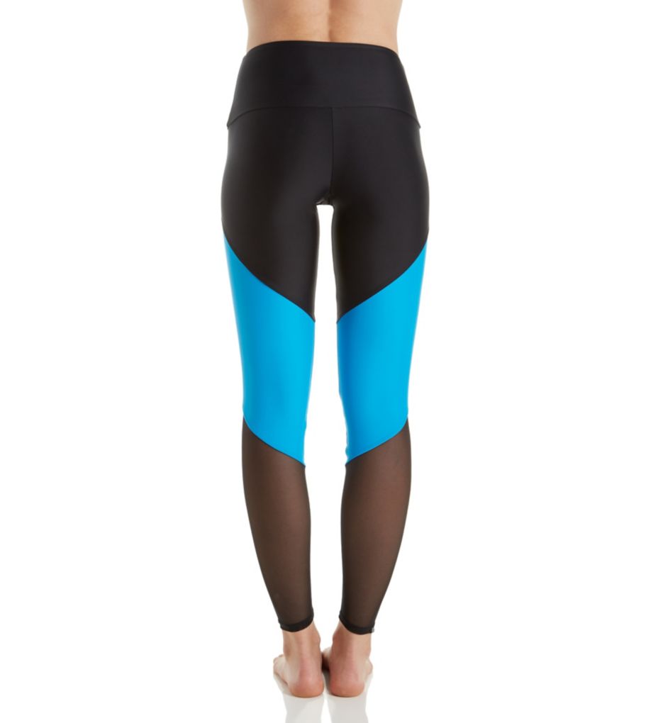 Color Block High Rise Track Legging-bs