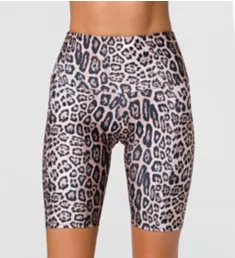 High Rise Biker Short Leopard XS