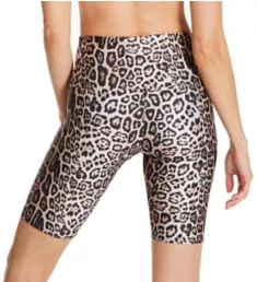 High Rise Biker Short Leopard XS