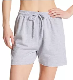 P.E. Drawstring Fleece Short Heather Gray S/M