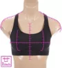 Onzie Chic Criss-Cross Strappy Back Sports Bra 354 - Image 3