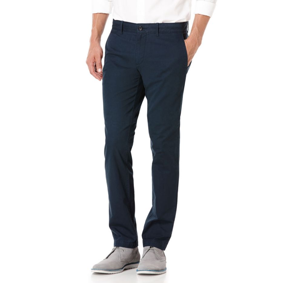 Slim Fit Flat Front Stretch 32 Inch Chino Pant-gs