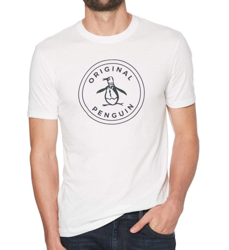 Original penguin white t sales shirt