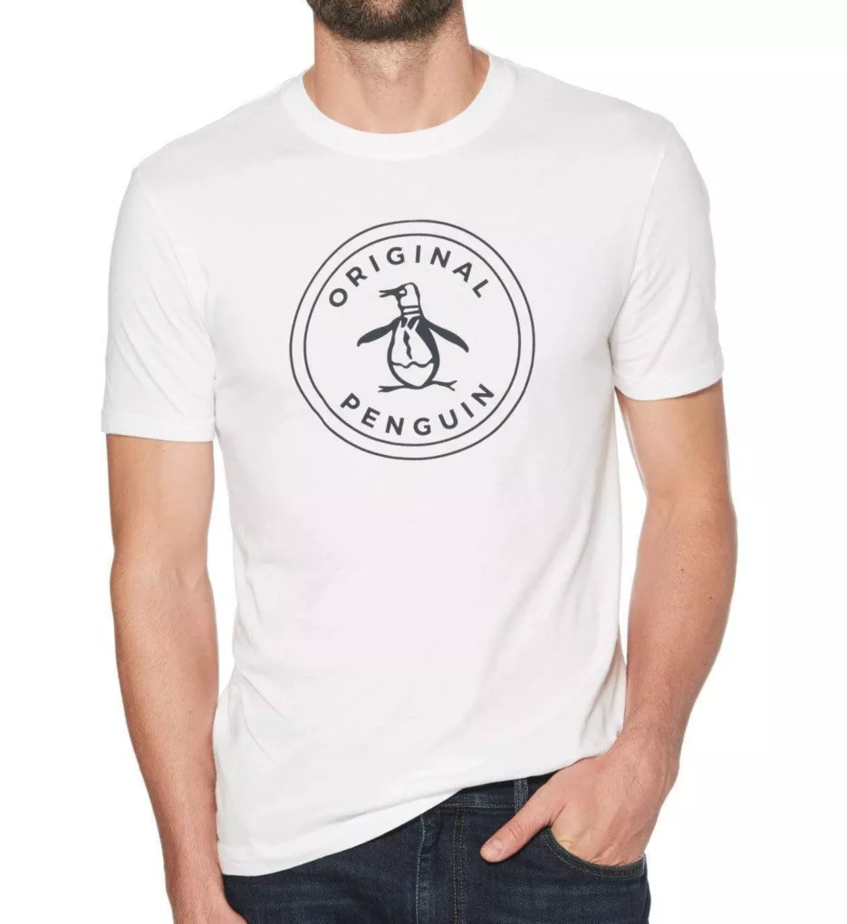 Core Circle Penguin Logo Penguin T-Shirt BriWht 2XL