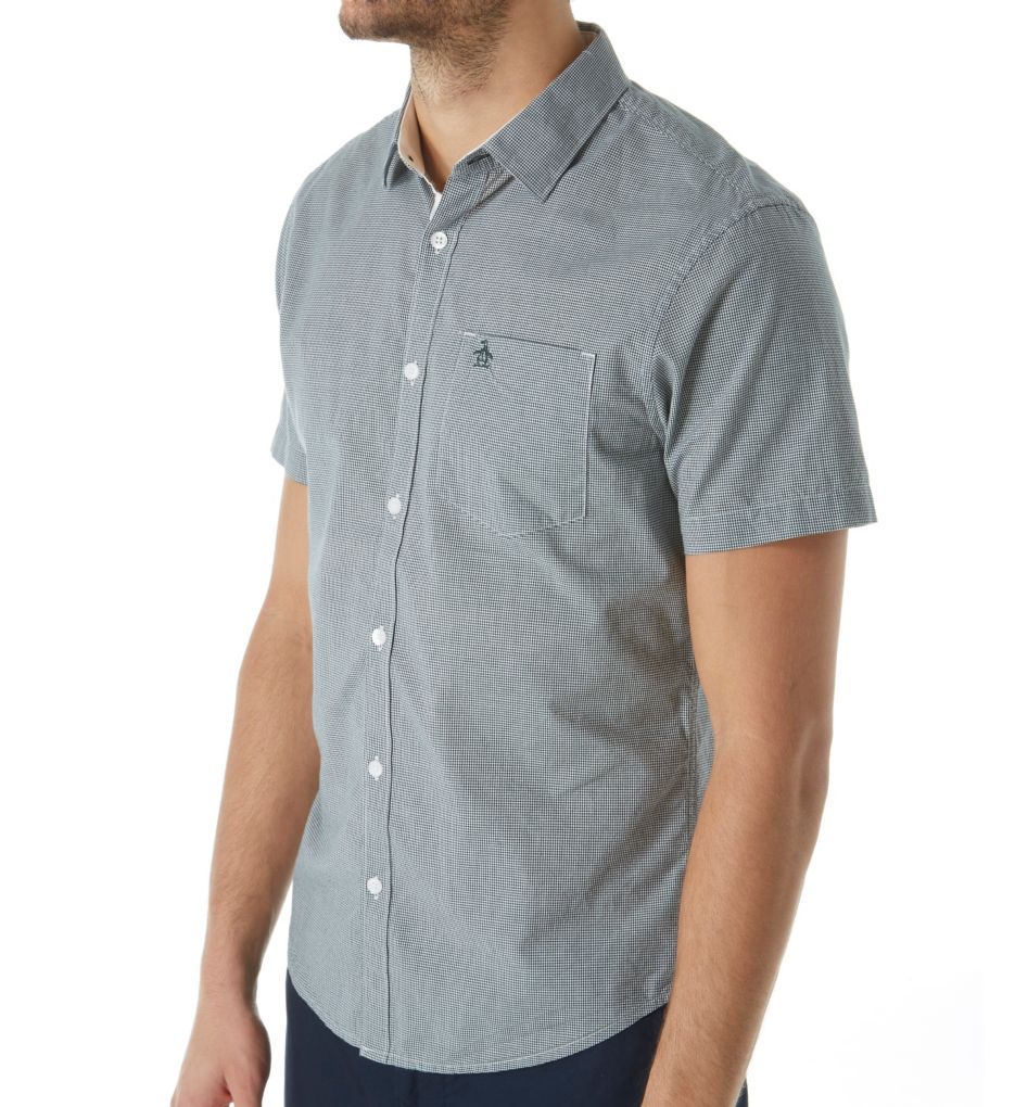 Gingham Heritage Slim Fit Woven Shirt