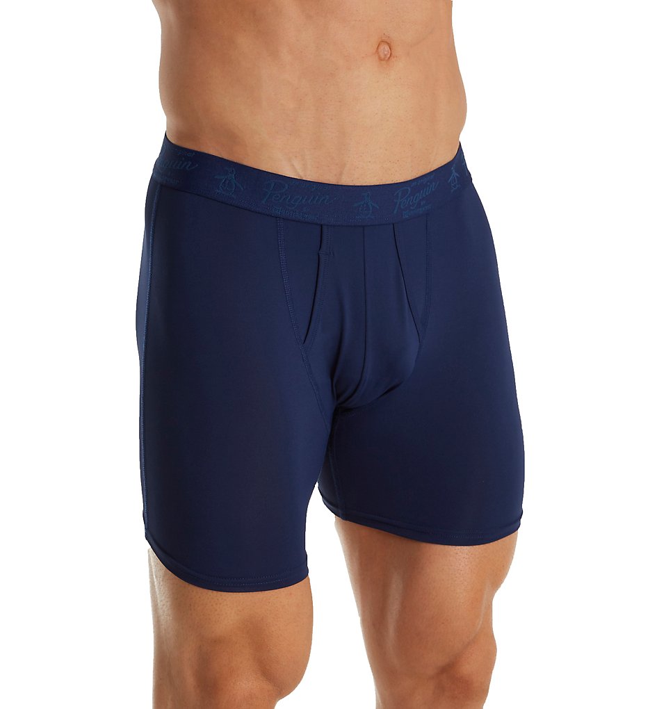 Original Penguin RPM3170 Core Sport Micro Boxer Briefs (Medieval Blue)