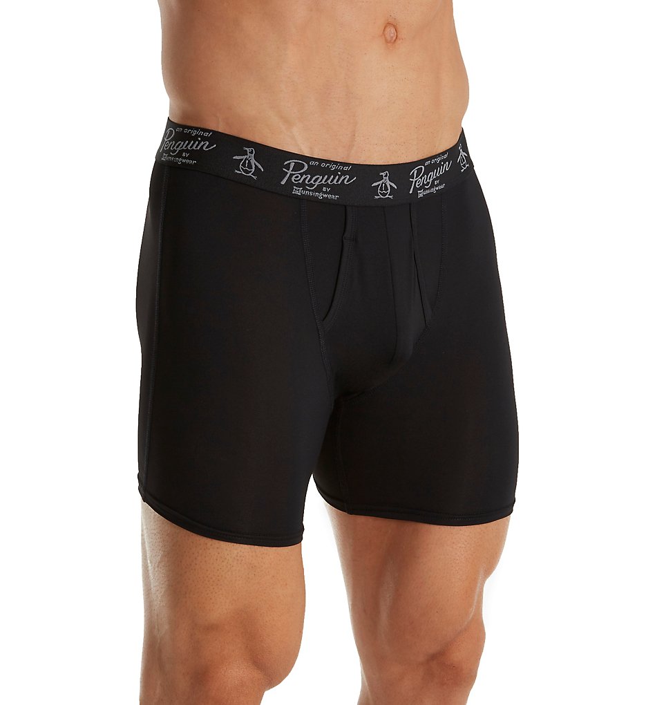 Original Penguin RPM3170 Core Sport Micro Boxer Briefs (True Black)