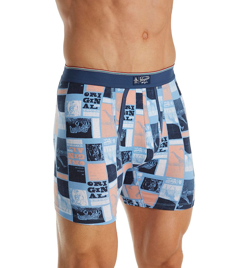 Original Penguin RPM3303 Little Boy Blue Poster Print Boxer Briefs (Little Boy Blue Tour)