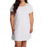 P-Jamas Plus Butterknits Cap Sleeve Nightgown 25660X - Image 1