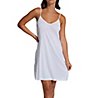 P-Jamas Pima Cotton Silky Ribs Chemise with Lace