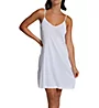 P-Jamas Pima Cotton Silky Ribs Chemise with Lace 307709