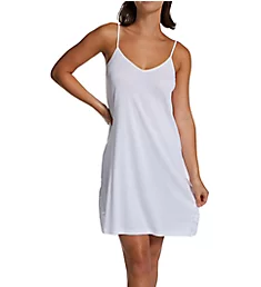 Pima Cotton Silky Ribs Chemise with Lace